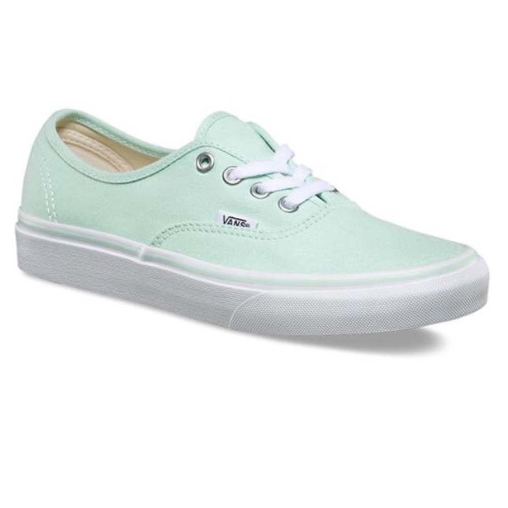 Mint green vans